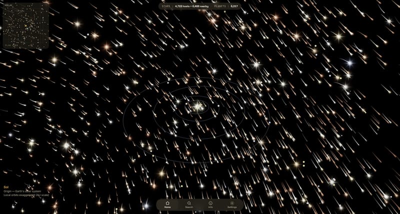 Exoplanet Viewer — planetary system detail