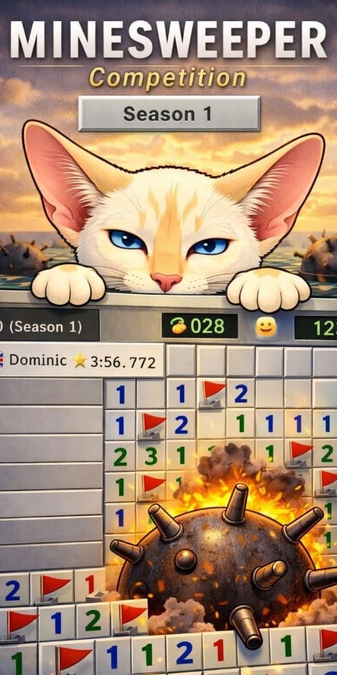 Baffled Cat Minesweeper